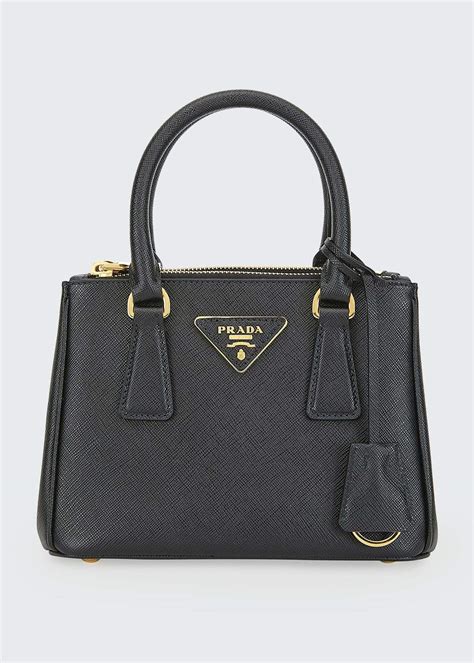 prada mini galleria tote w/ removable crossbody strap